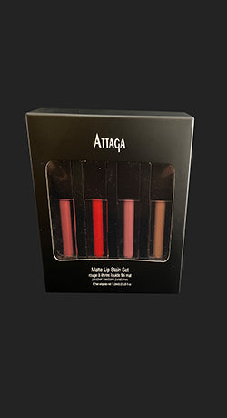 ATTAGA - Matte Lip Stain Set