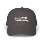 "Create YOUR OWN Destiny" Embroidered Classic Dad Hat