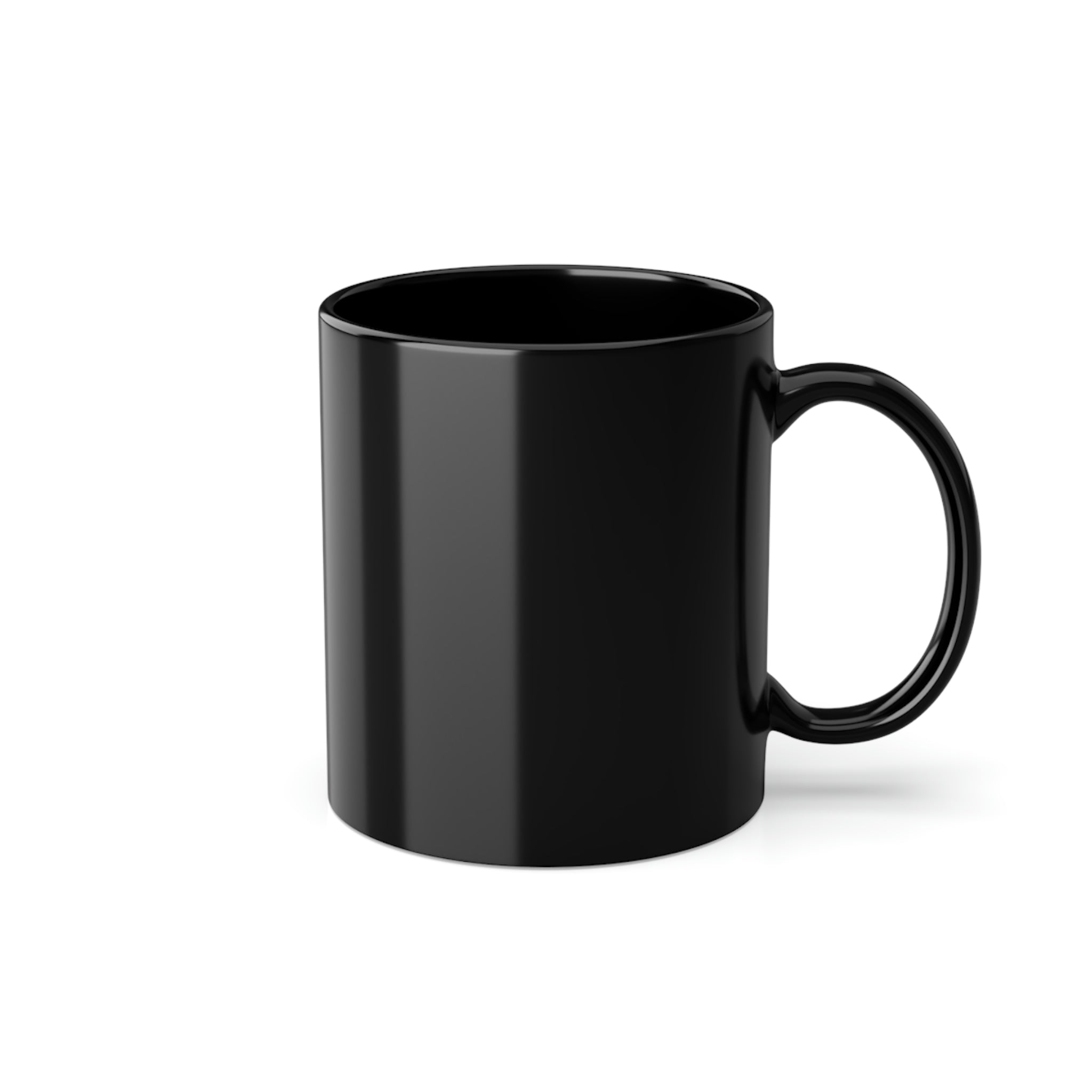 Black Coffee Cup, 11oz