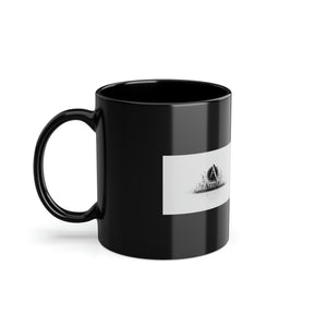 Black Coffee Cup, 11oz