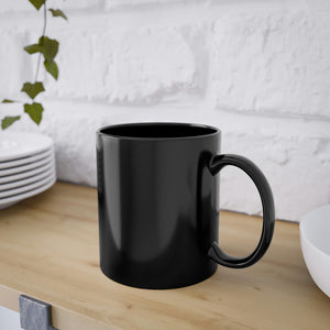 Black Coffee Cup, 11oz